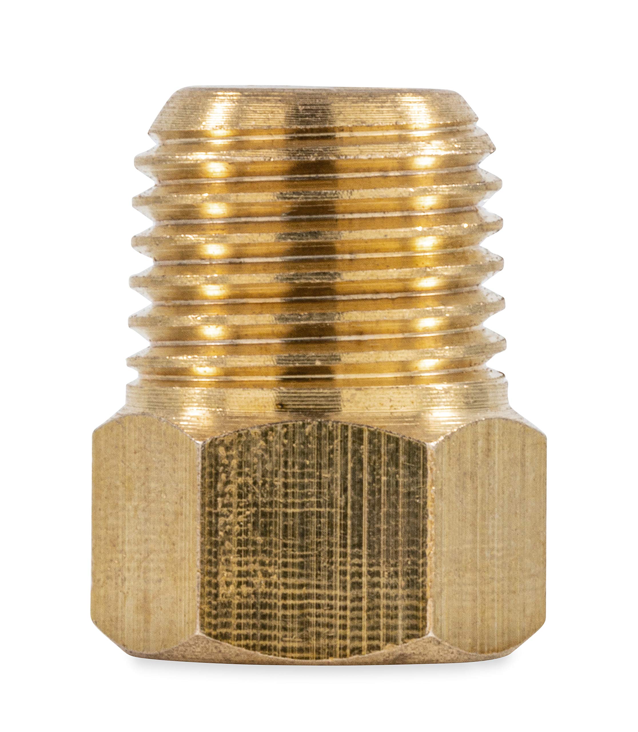 Camco Camco 59954 1/4" Male NPT x 1/4" Female Propane Fitting Inverted Flare with Check Valve - Outdoor Depot