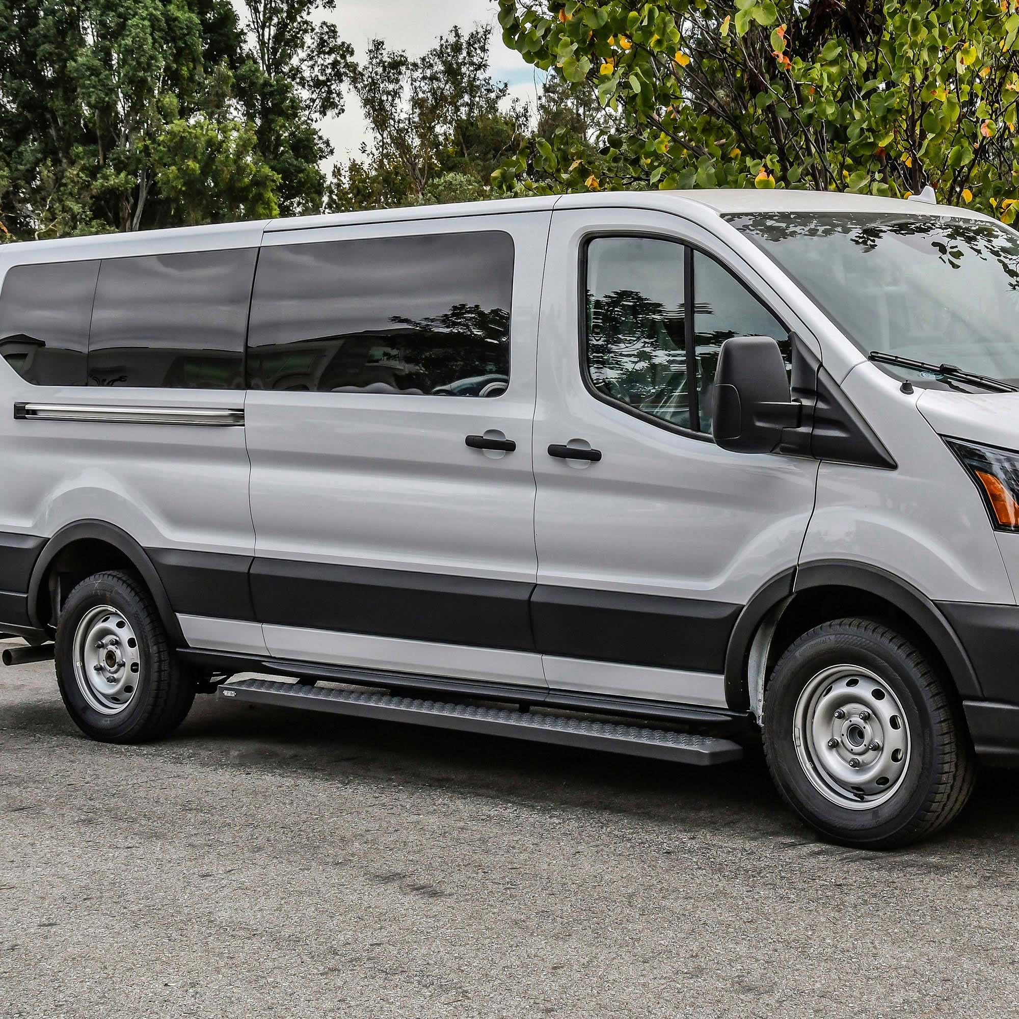 Westin Westin 27-80005 Grate Steps Running Boards fits 2015-2025 Transit Van 150 250 350 (46" Driver Side & - Outdoor Depot