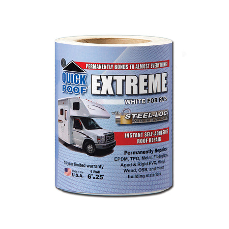 Cofair Cofair UBE625 Quick Roof Extreme White 6" x 25' - Outdoor Depot