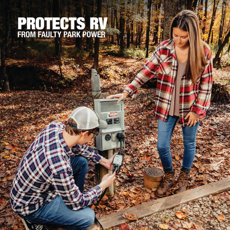 Southwire Southwire Surge Guard 30 Amp Portable RV Surge Protector with Enhanced Diagnostics, 2100 Joules, - Outdoor Depot