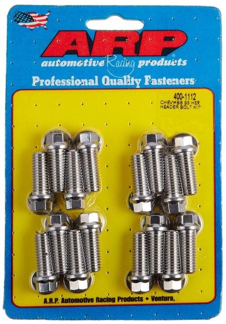 ARP 4001112 Hex Header Bolt Kit for BBC SS Engine & Performance