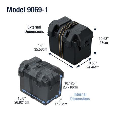 ATTWOOD MARI 90691 BOX-BB BLK 24M NON-VENTED