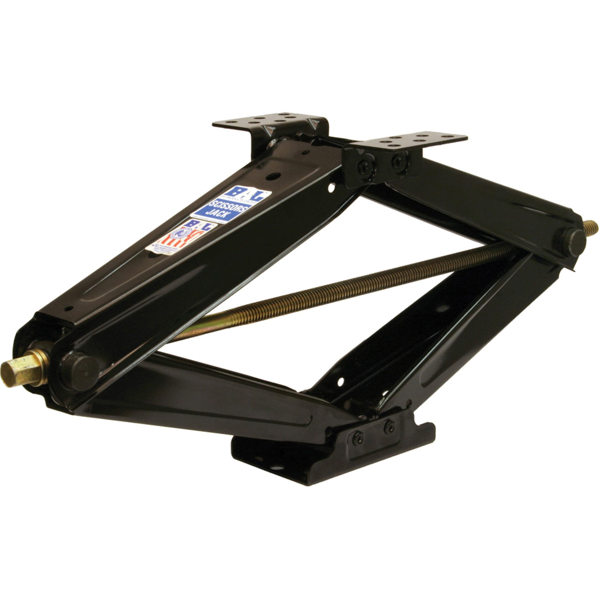 BAL NORCO 24028 BAL LoPro Scissors Jack – Low-Profile 24 Manual Stabilizer Jack fo... RV & Camper
