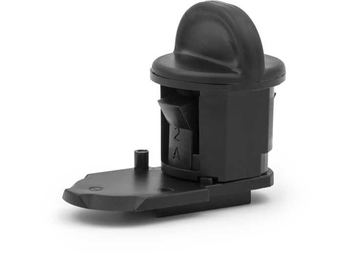 B&B MOLDERS 94157 Plastic Thumb Lock Black RV & Camper