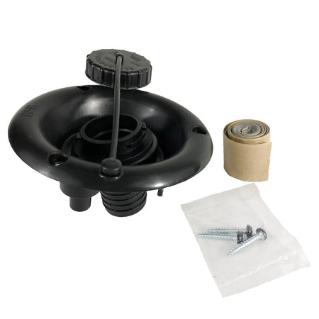 B&B MOLDERS 94248 RV Camper Gravity Water Inlet Fill Dish Black PN RV & Camper