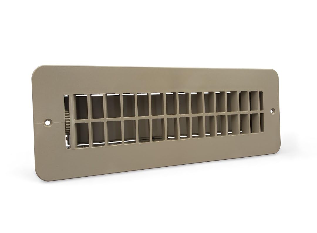 B&B MOLDERS 94260 FLOOR REG 2X10 W/DAMPER