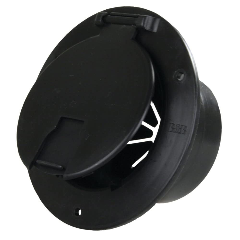 B&B MOLDERS 94330 DLX RND ELEC CBL HATCH W/BK