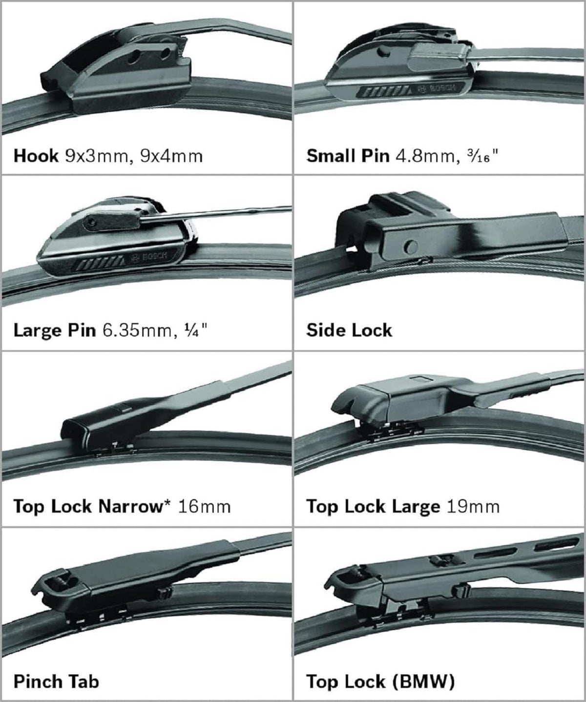 BOSCH 20CA Automotive Clear Advantage Beam Wiper Blade; 20 - Single Engine & Performance