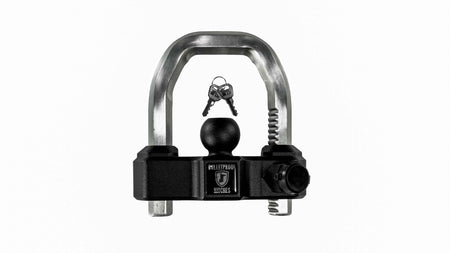 BULLETPROOF EDCOUPLER Hitches - Extreme Duty Trailer Coupler Lock - Universal Trailer Loc...