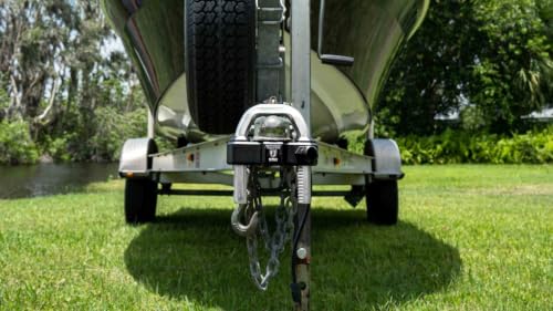 BULLETPROOF EDCOUPLER Hitches - Extreme Duty Trailer Coupler Lock - Universal Trailer Loc...