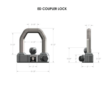 BULLETPROOF EDCOUPLER BULLETPROOF EXTREME DUTY COUPLER LO