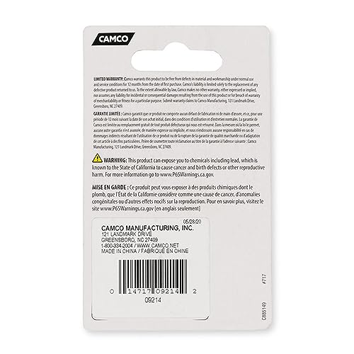 CAMCO 09214 Stainless Steel Water Heater Cam Lock, 2 Pack RV & Camper