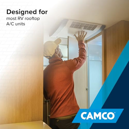 CAMCO 25071 14-Inch x 14-Inch Camper Roof A/C Gasket Kit - Features a Waterproo... RV & Camper