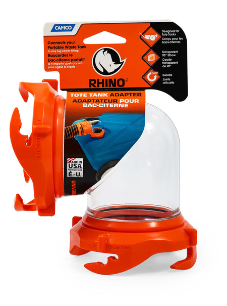 CAMCO 39485 TOTE TANK ADAPTER 90 DEG.
