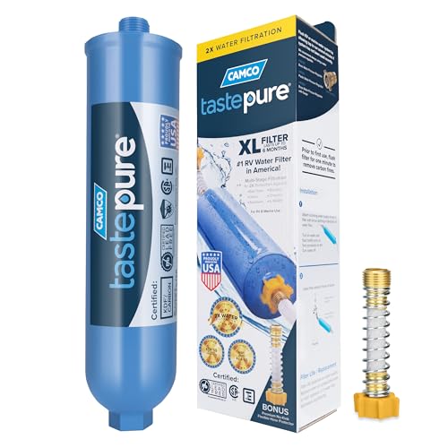 CAMCO 40019 TASTEPURE XL WATER FILTER (KDF)W/FL