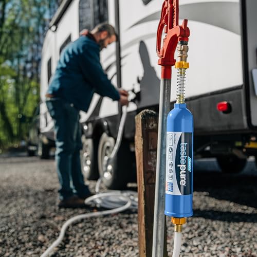 CAMCO 40019 Tastepure XL RV Water Filter - Reliable RV Inline Water Filter with... RV & Camper