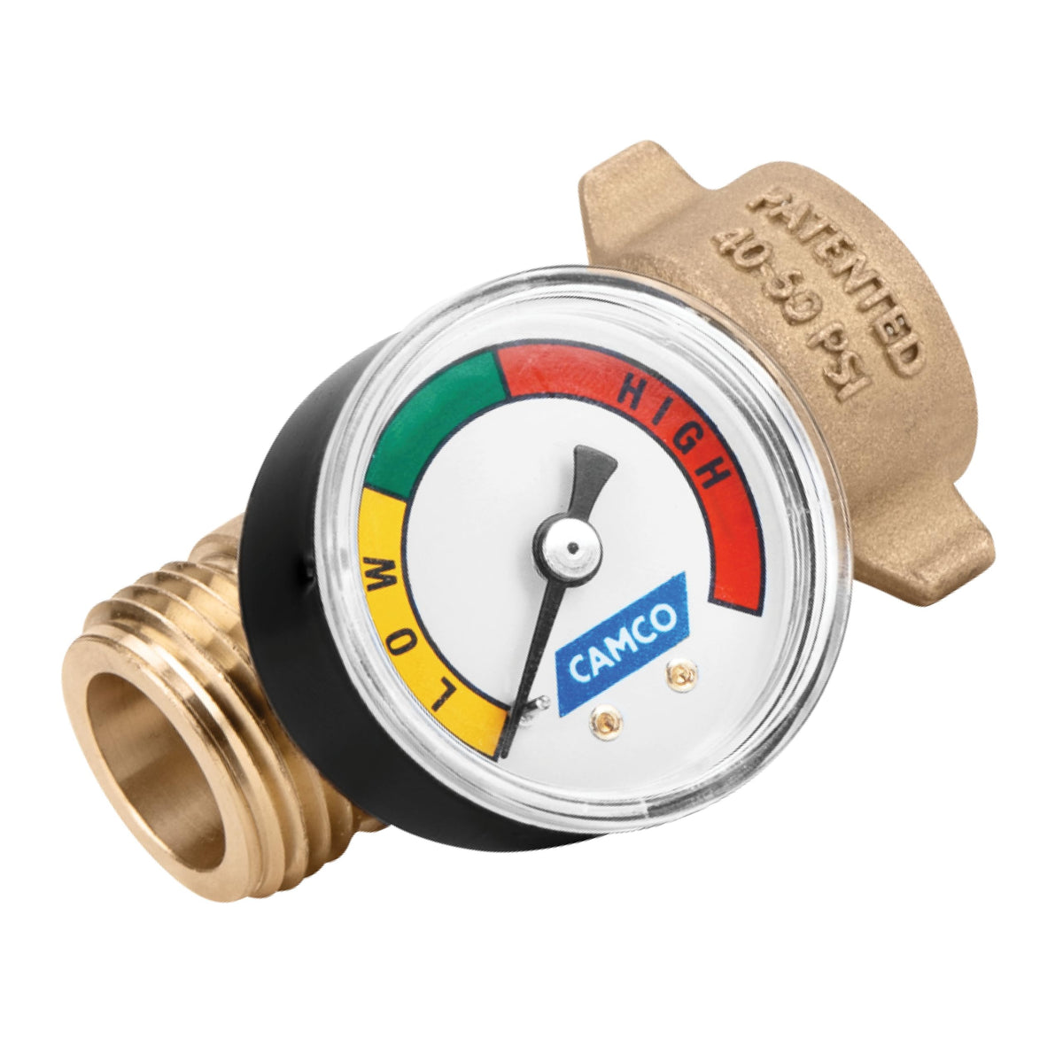 CAMCO 40064 WATER REGULATOR W/GAUGE