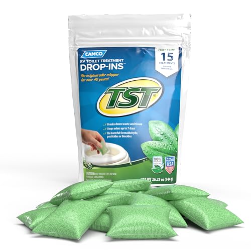 CAMCO 40264 TST DROP-INS 15/BAG