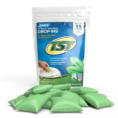 CAMCO 40264 TST DROP-INS 15/BAG