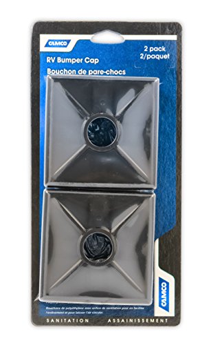 CAMCO 40303 4' BUMPER CAP-BLAK 2/CARD