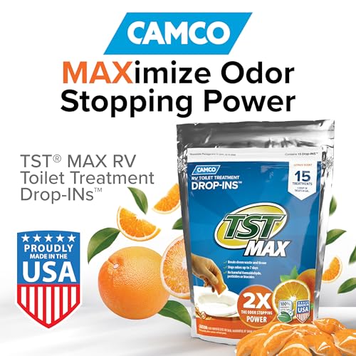 CAMCO 41189 TST ORANGE DROP-IN 15/PK