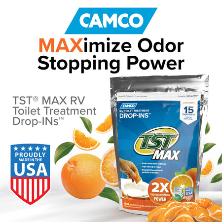 CAMCO 41189 TST ORANGE DROP-IN 15/PK