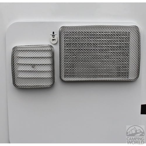 CAMCO 42150 Flying Insect Screen - WH 200,4.5 X 4.5 X 1.3, White RV & Camper
