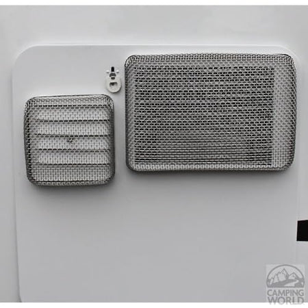 CAMCO 42150 Flying Insect Screen - WH 200,4.5 X 4.5 X 1.3, White RV & Camper