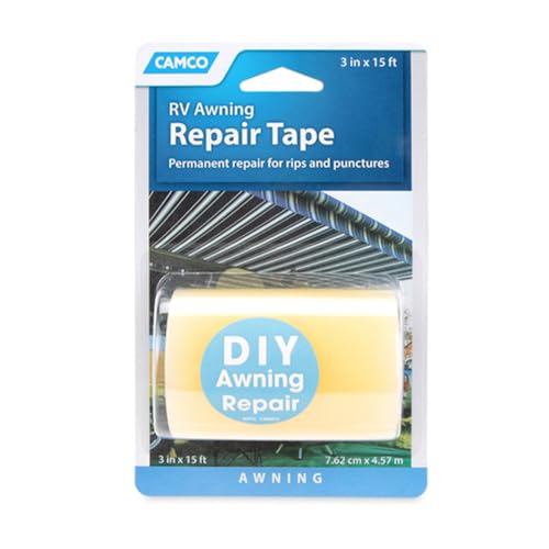 CAMCO 42613 3 x 15' Awning Repair Tape RV & Camper