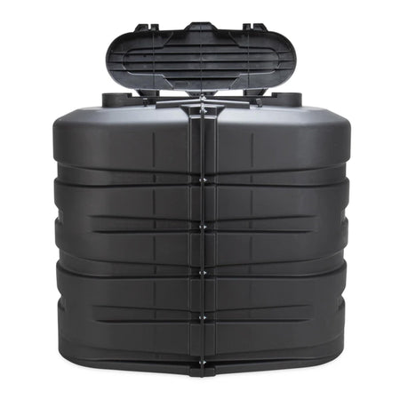 CAMCO 50512 PROPANE TANK COVER DOUBLE 30LB BL