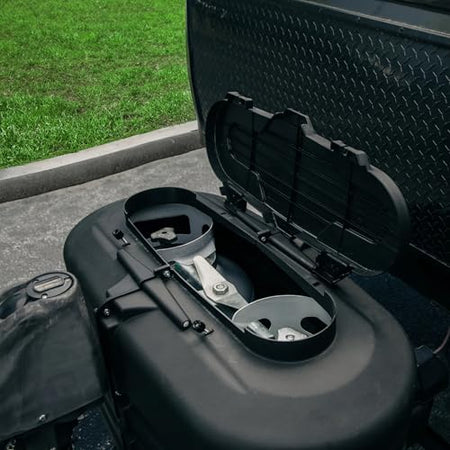 CAMCO 50512 Double RV Propane Tank Cover - 30 lb., Black RV & Camper