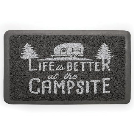 CAMCO 53200 LIBATC SCRUB RUG GREY/WHITE SMAL