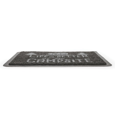CAMCO 53200-A Life is Better at The Campsite Scrub Mat - 26.5 by 15 - Non-Slip Ba...