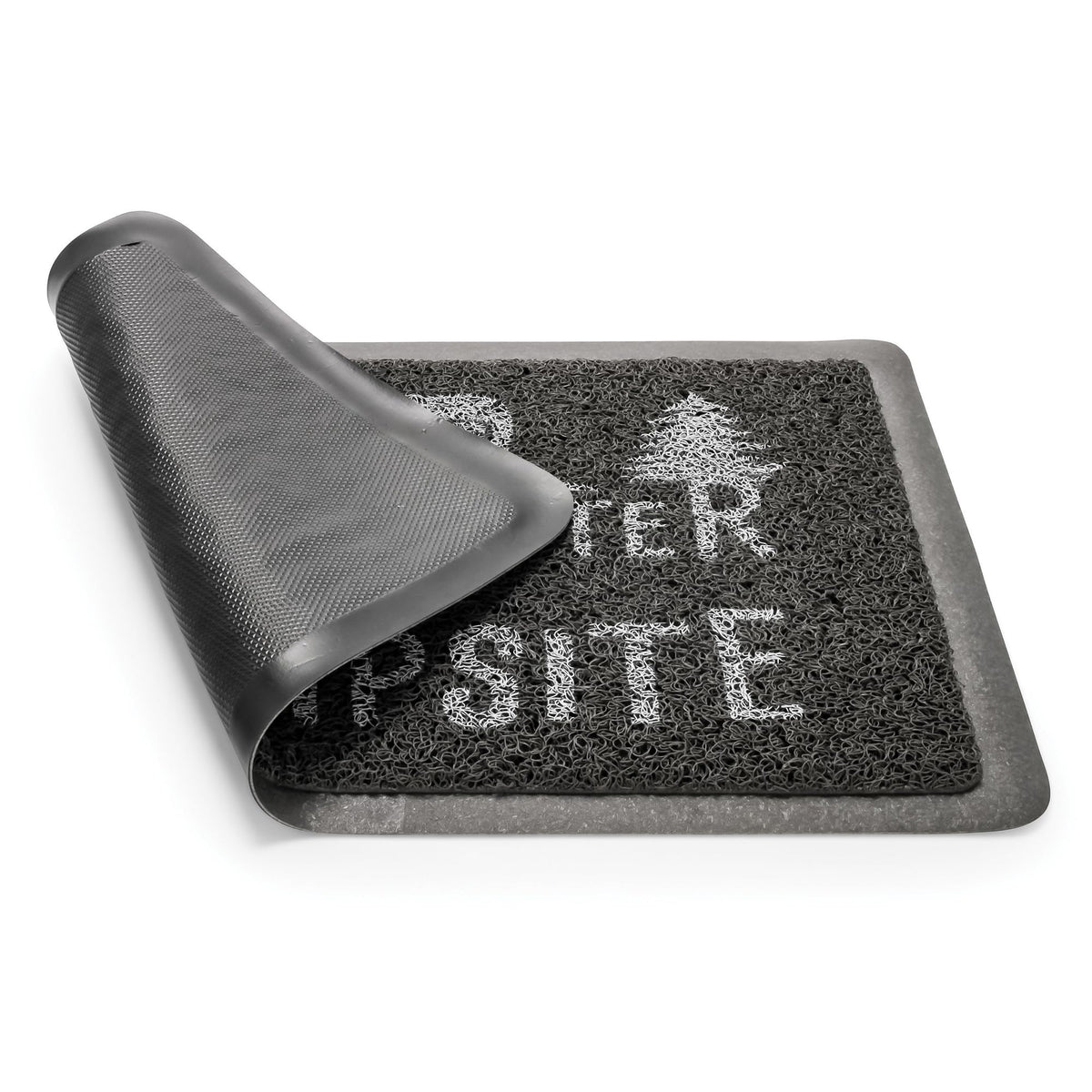 CAMCO 53200-A Life is Better at The Campsite Scrub Mat - 26.5 by 15 - Non-Slip Ba...