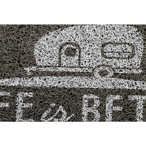 CAMCO 53200-A Life is Better at The Campsite Scrub Mat - 26.5 by 15 - Non-Slip Ba...