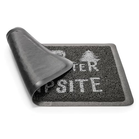 CAMCO 53200 LIBATC SCRUB RUG GREY/WHITE SMAL