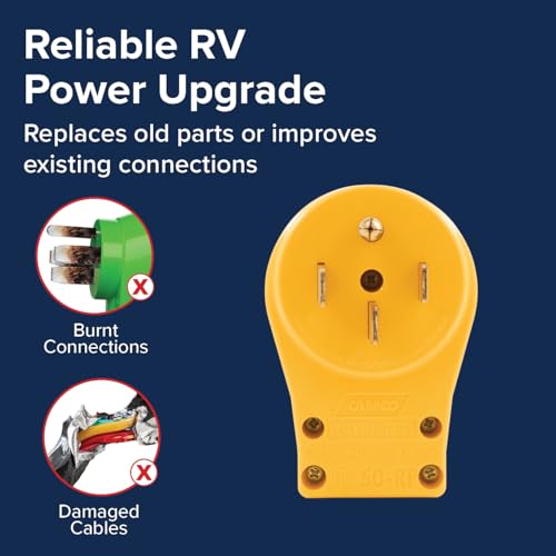 CAMCO 55255 50AMPPWRGRIPREPLACEMPLUG