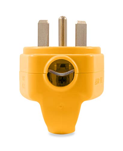 CAMCO 55283 Power Grip RV Mini Replacement Plug - Attach 30 Amp RV Plug to Exis... RV & Camper