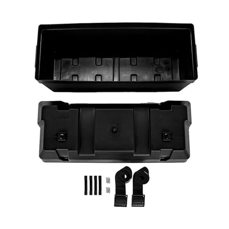 CAMCO 55374 Heavy Duty Double Battery Box with Straps and Hardware - Group GC2 ...