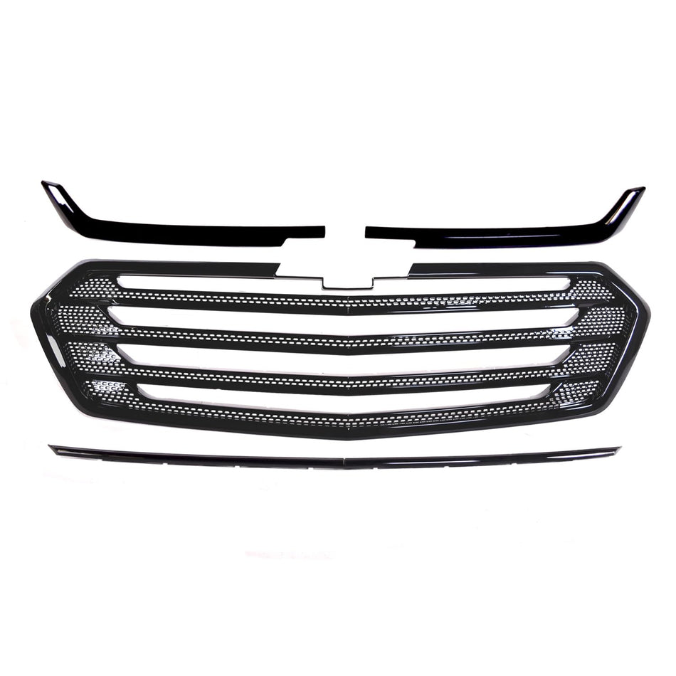 Coast to Coast International CCI Grille Insert IWCGI507BLK, Mesh Style, OEM Look, Painted, Gloss Black, ABS