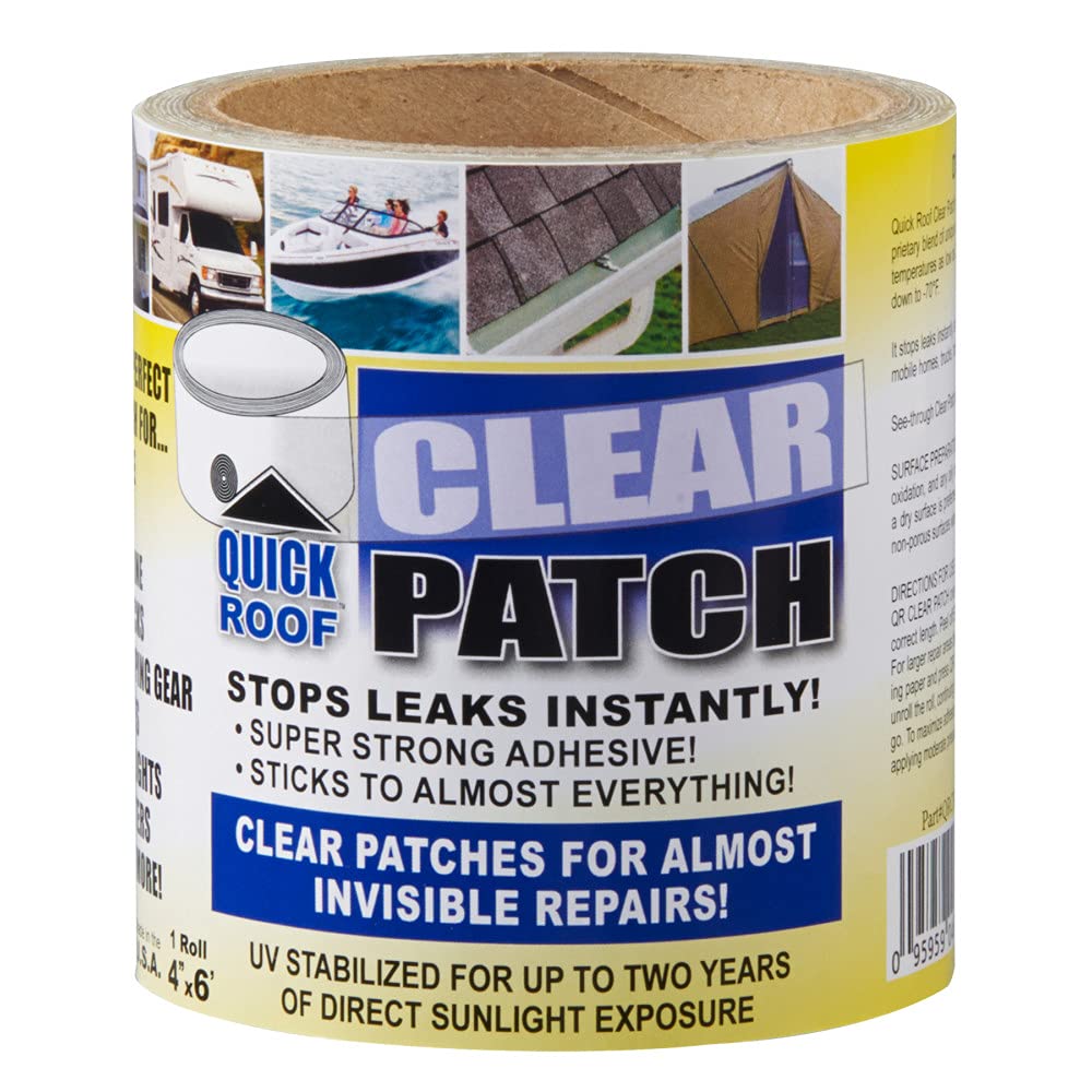 COFAIR PROD QRCP420 4' X 20' CLEAR PATCH FOR ALMOST INV RV & Camper