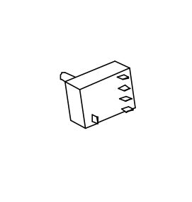COLEMAN RVP 6759-3251 Air Conditioner Ceiling Assembly Rotary Switch