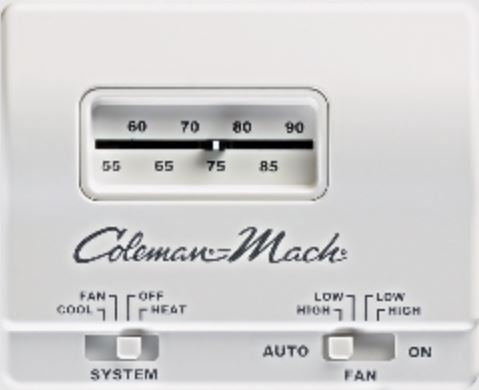 COLEMAN RVP 7330B3441 Wall Thermostat