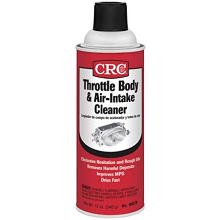 CRC 05078 Throttle Body and Air-Intake Cleaner - 12 Wt Oz. Engine & Performance
