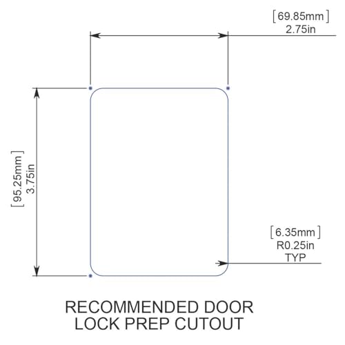 CREATIVE PRO TTL-43610-9009-AL-1PK ducts Group Global Classic PRO Entry Door Lock with Deadbolt ...