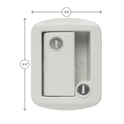 CREATIVE PRO 0AL90091PK STANDARD RV ENTRY DOOR LOCK W