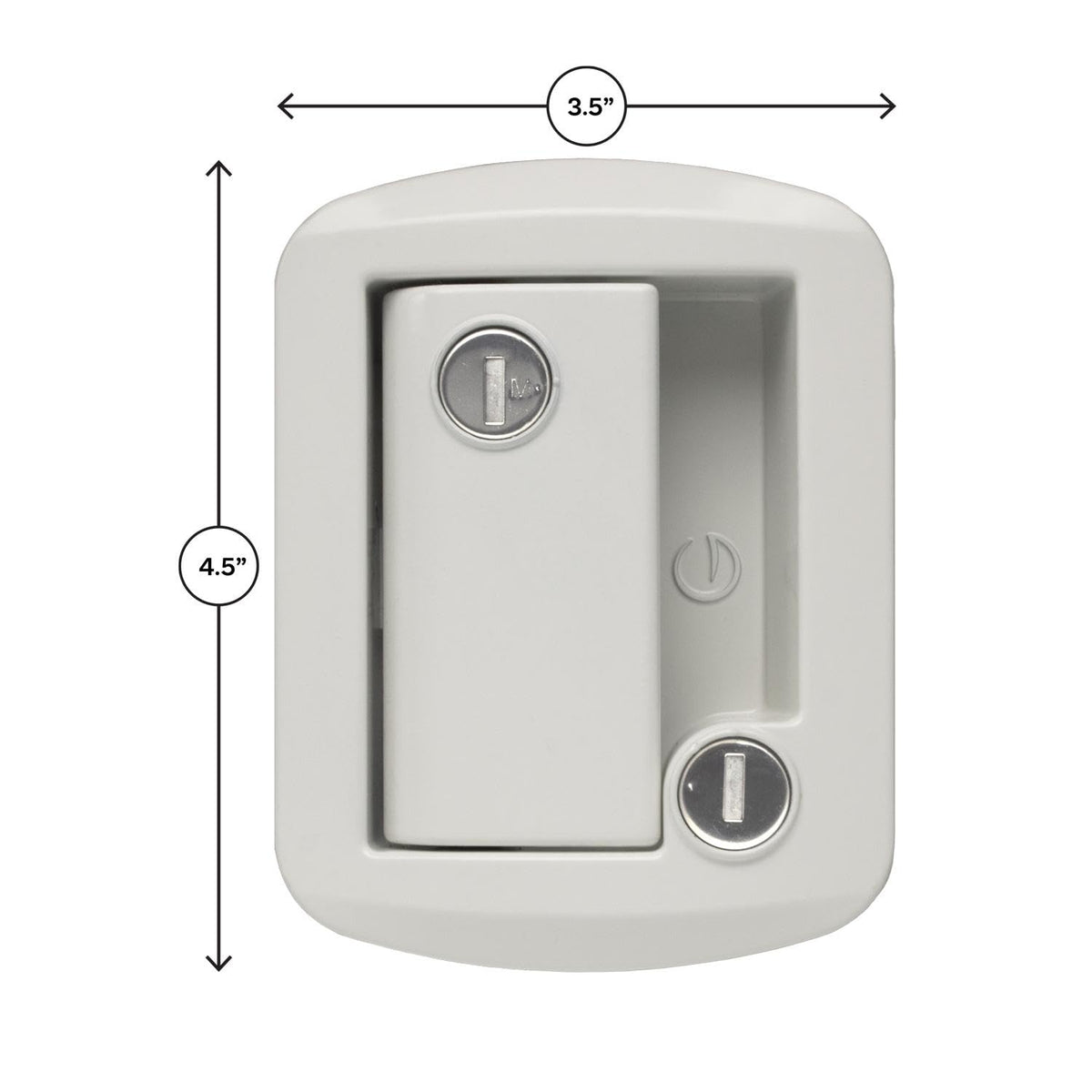 CREATIVE PRO 0AL90091PK STANDARD RV ENTRY DOOR LOCK W