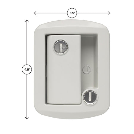 CREATIVE PRO 0AL90091PK STANDARD RV ENTRY DOOR LOCK W