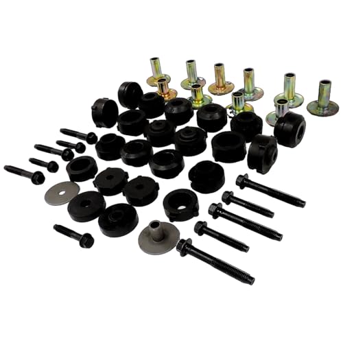 CROWN AUTO 52002723MK BODY MOUNT KIT WITH HARDWARE Overlanding & 4x4