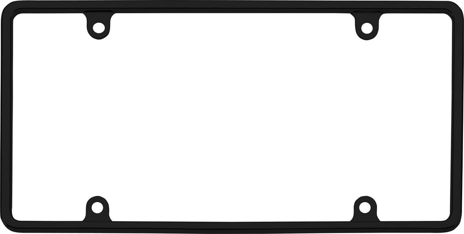 CRUISER 21350 SLIM RIM BLACK LIC FRAME